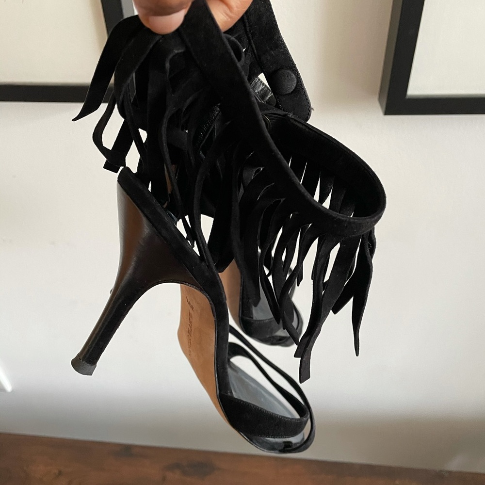 Manolo Blahnik Chaos Fringe Sandals 🔥🔥